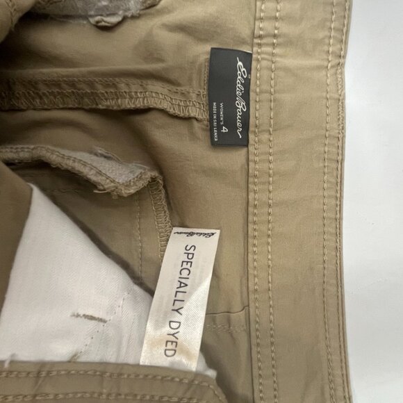Eddie Bauer Women's Khaki‎ Ankle Length Pants Specially Dyed Size 4 - Picture 6 of 10